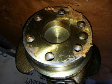 KOMATSU-Lkw-Motor-Maschinenteile schmiedeten gute Kurbelwelle der Kurbelwellen-S6D125 6151-31-1110
